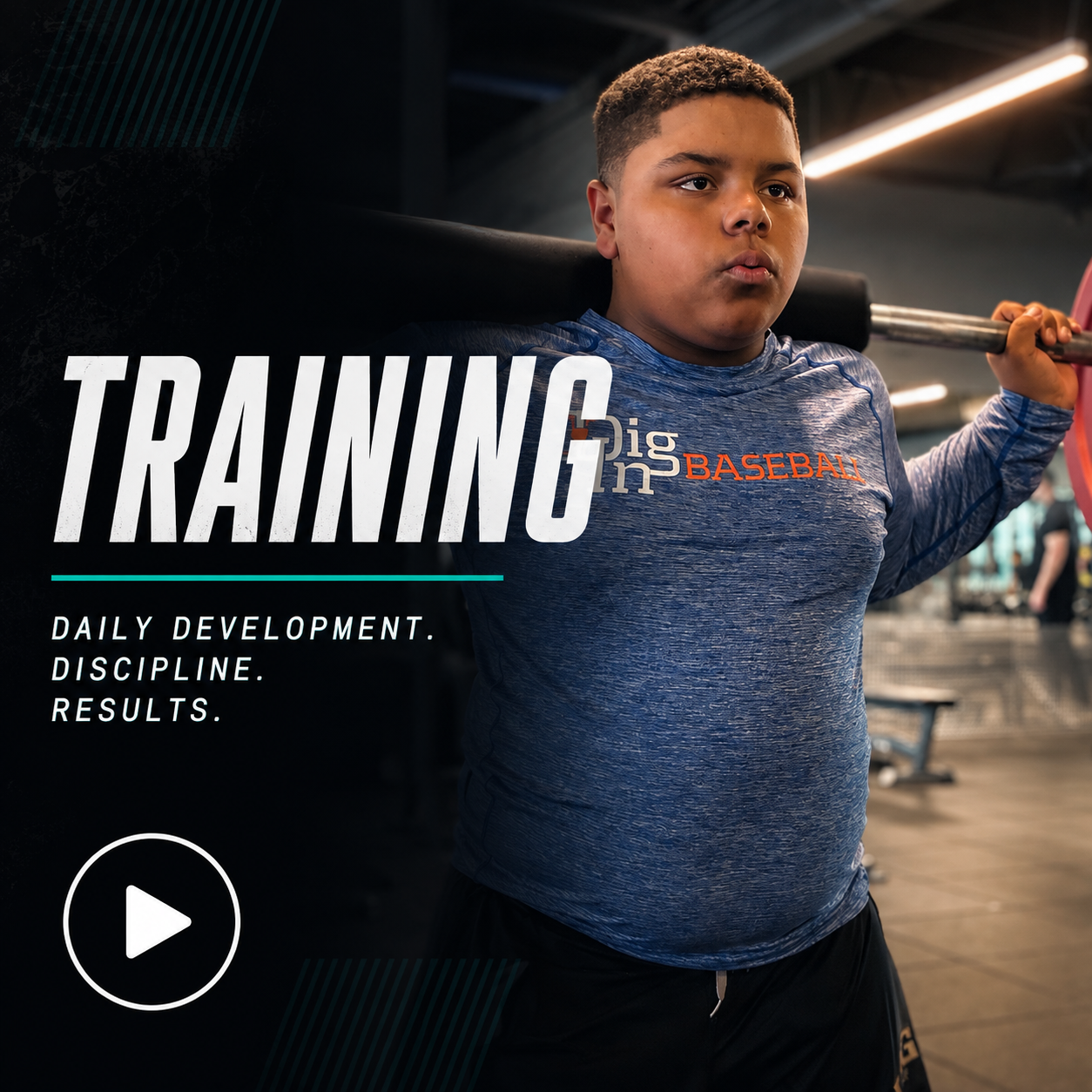 Training — daily development, discipline, results
